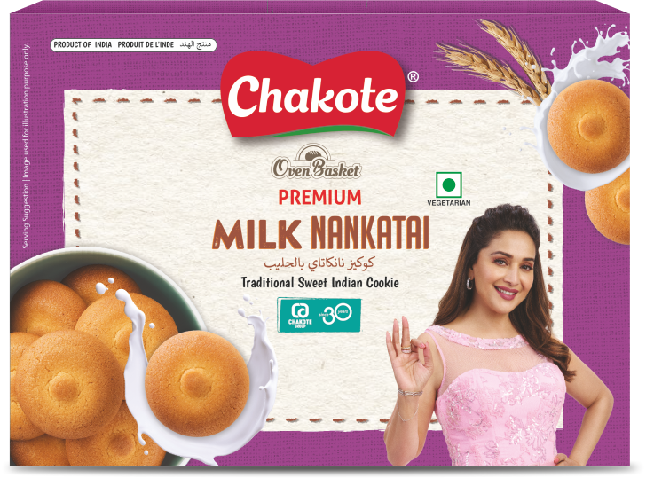 Milk Nankhatai Chakote