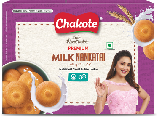 Milk Nankhatai Chakote