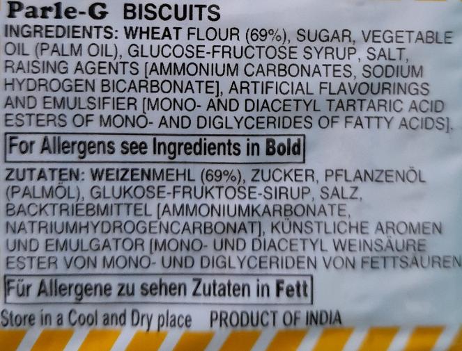 Parle Glucose/ Parle-G Biscuits (Multi-Pack) 5s