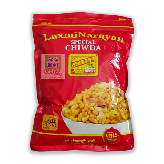 LaxmiNarayan Poha Best Chiwda or Chivda or Chiwada Cestaa Ireland Online Grocery Dublin