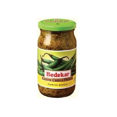 Bedekar Green Chilli Pickle 400g - Cestaa Retail