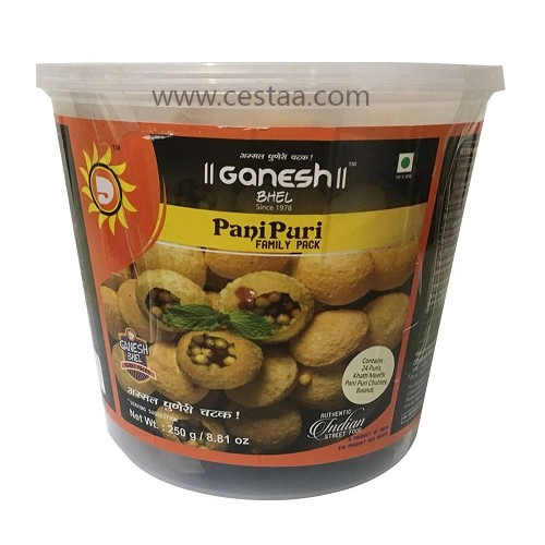 Ganesh Pani Poori Tub (Chat) 350g - Cestaa Retail