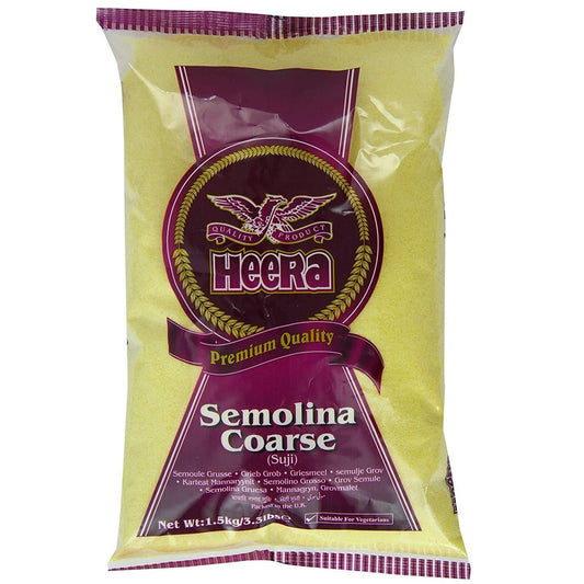 Heera Coarse Semolina 1.5Kg Cestaa Ireland Online Grocery Dublin 