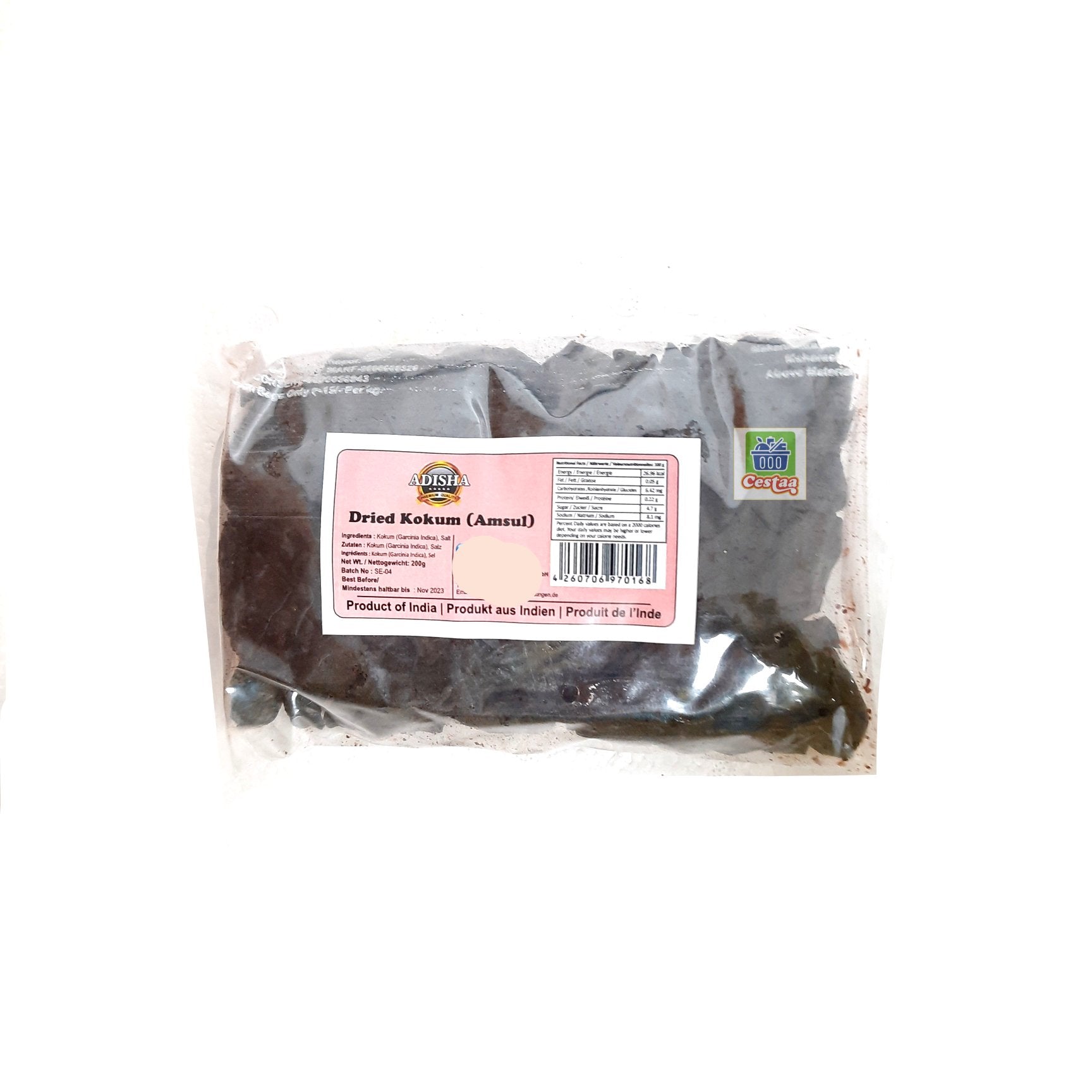 Adisha Dry Kokum (Garcinia Indica) 200g - Cestaa Retail