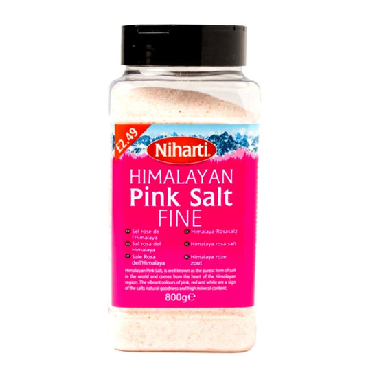 Niharti Pink Himalayan Salt Fine 800g