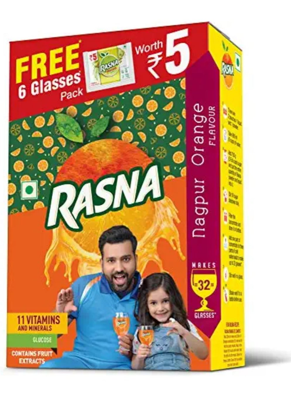 Rasna Orange Drink Mix