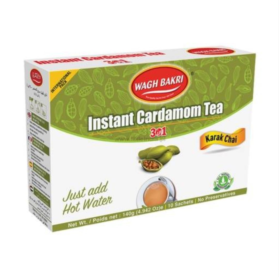 Wagh Bakri Instant Cardamom Tea Premix 140 g