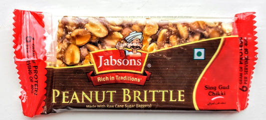 Jabsons Peanut BRITTLE  40g - Cestaa Retail